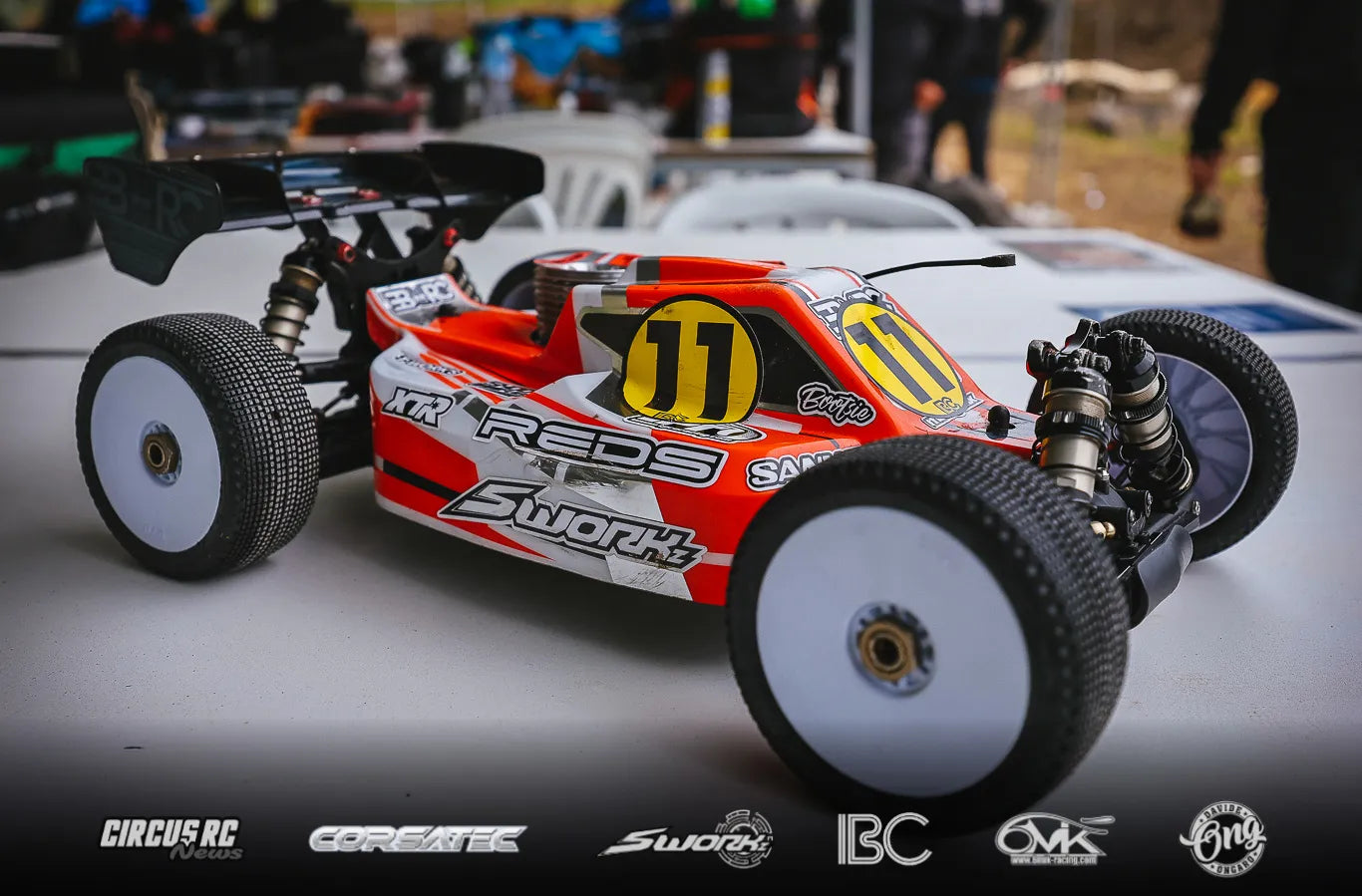 Sworkz S35-4 Nitro Buggy Complete Bearing Kit