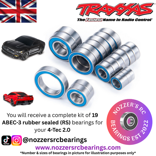 Traxxas 4-Tec 2.0 Complete Bearing Kit