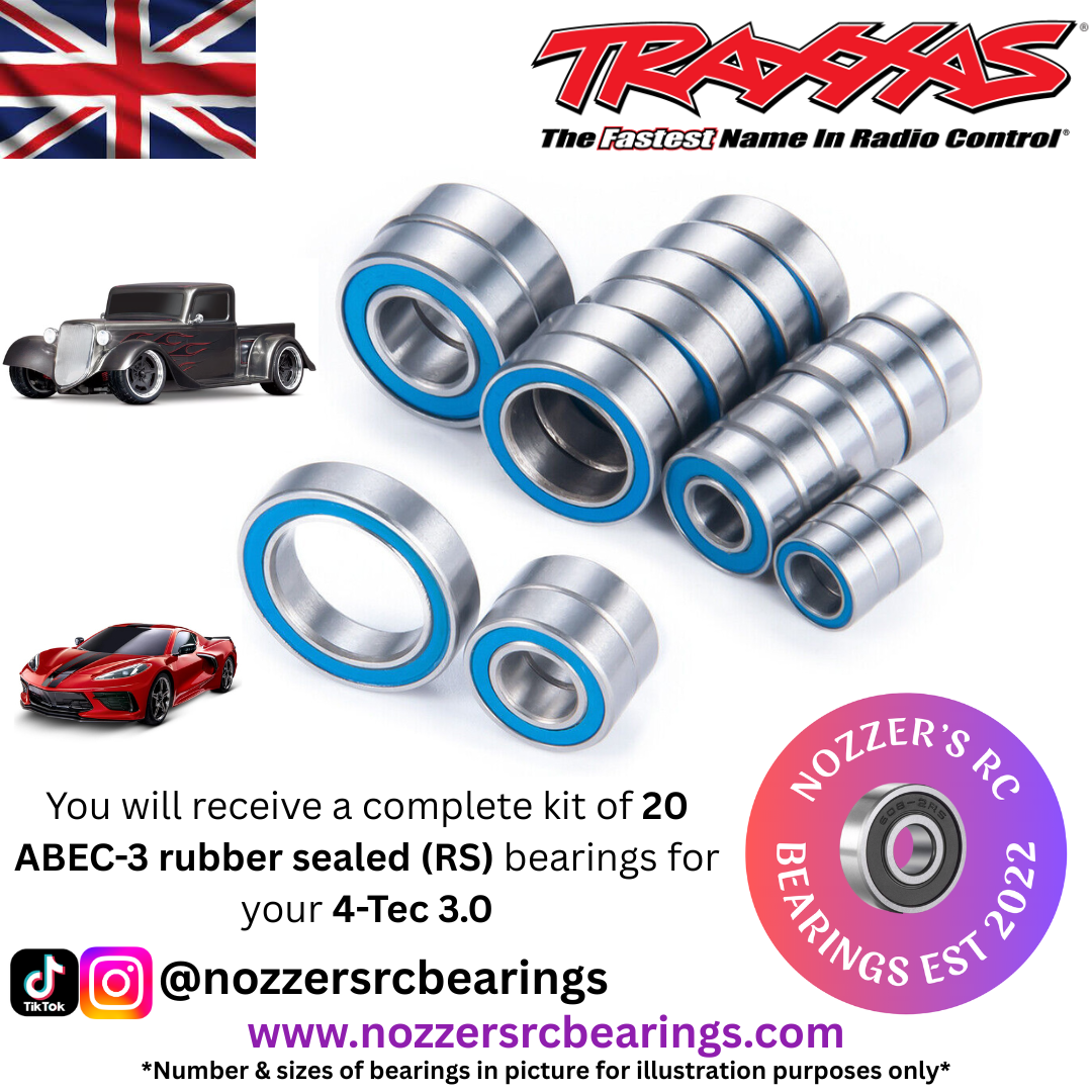 Traxxas 4-Tec 3.0 Complete Bearing Kit