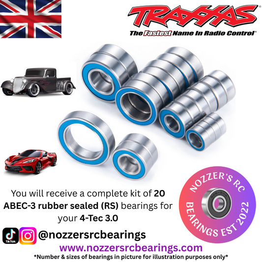 Traxxas 4-Tec 3.0 Complete Bearing Kit
