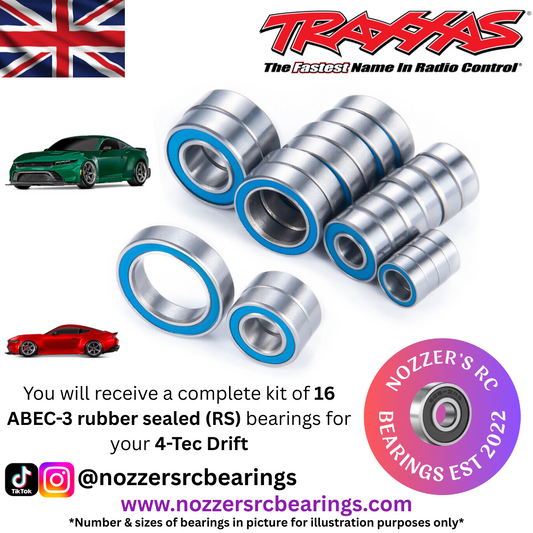 Traxxas 4-Tec Drift Complete Bearing Kit