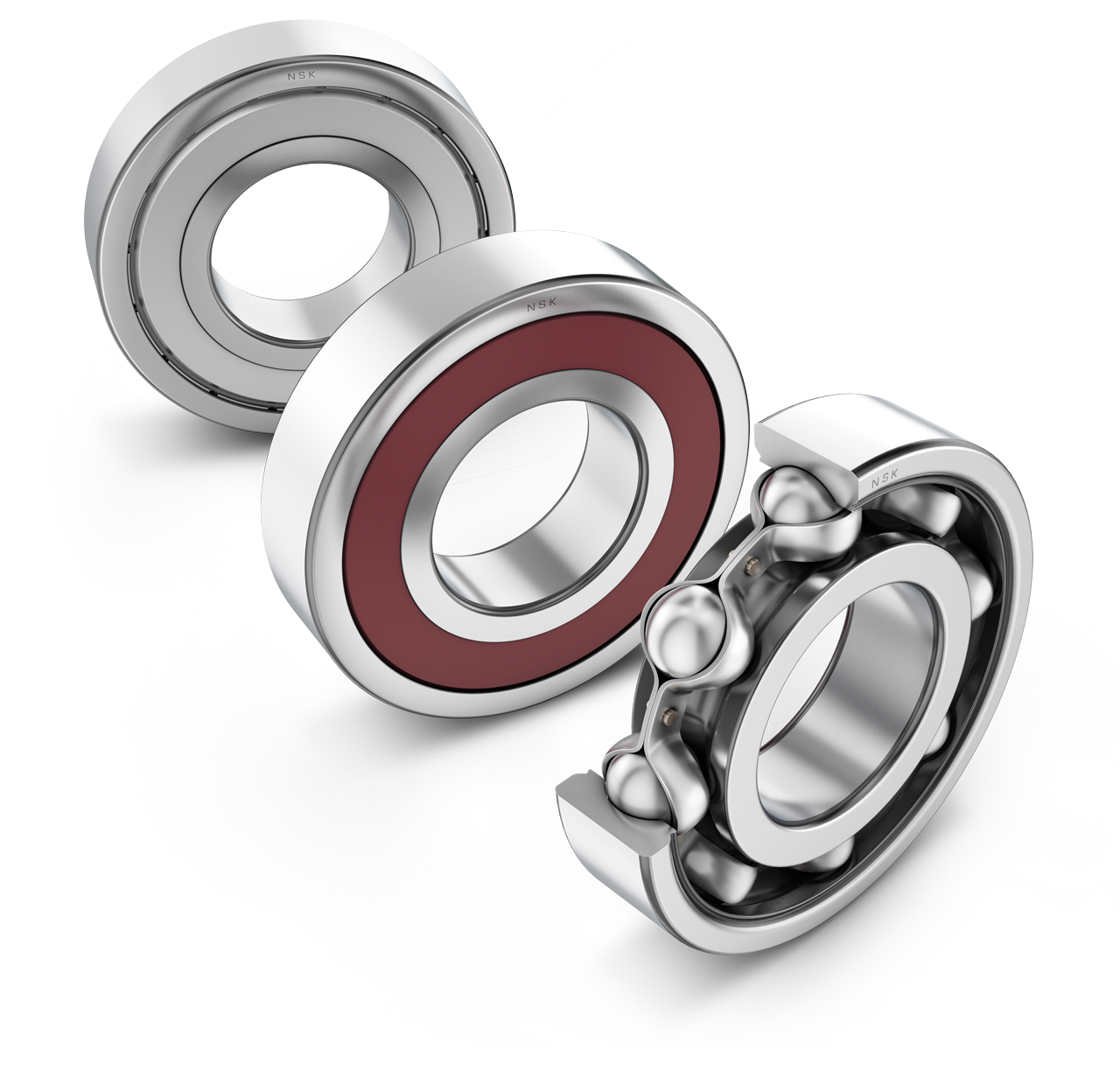 8x16x5mm (MR688-2RS) Rubber Sealed (RS) ABEC-3 Grade Bearings