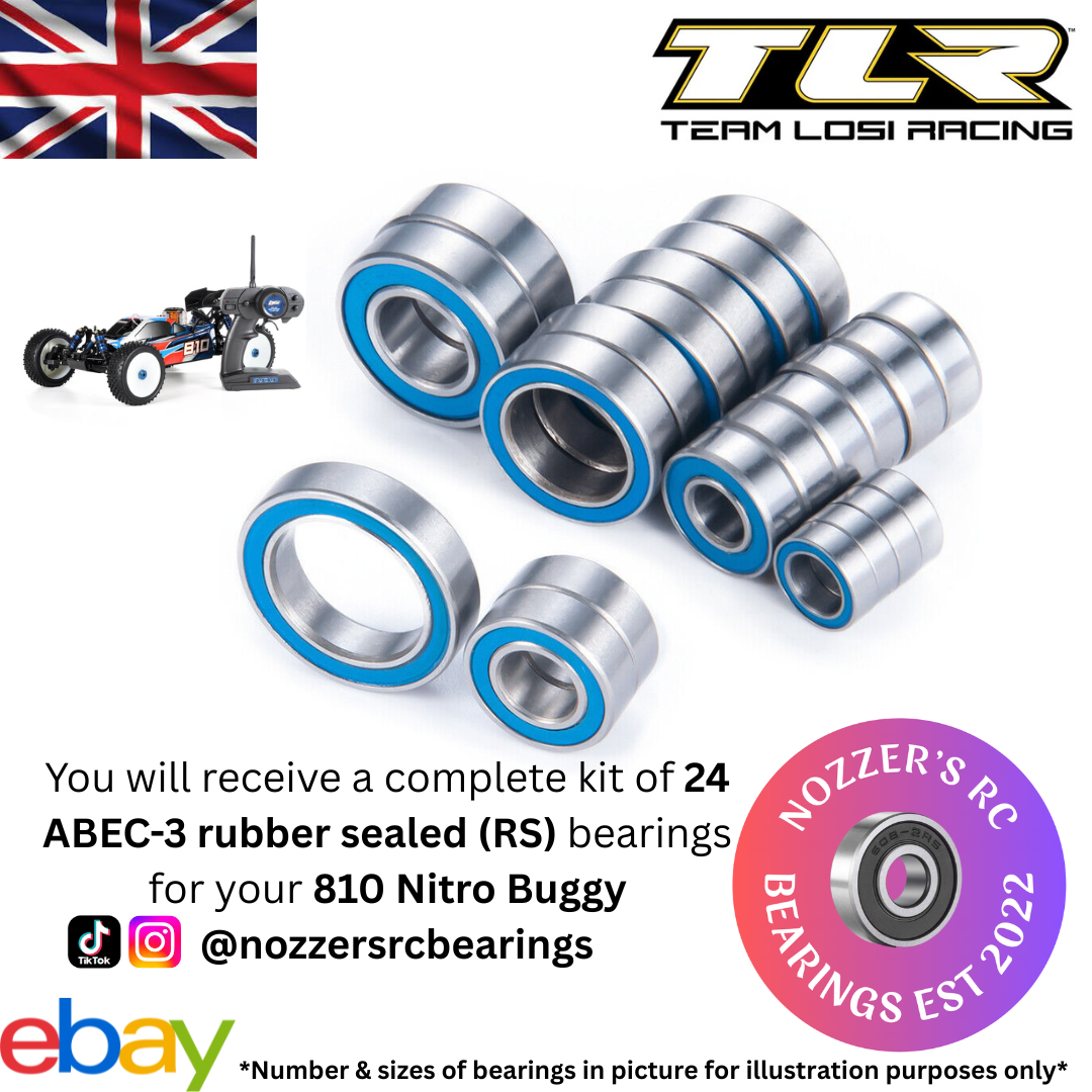 Losi 810 Nitro Buggy Complete Bearing Kit