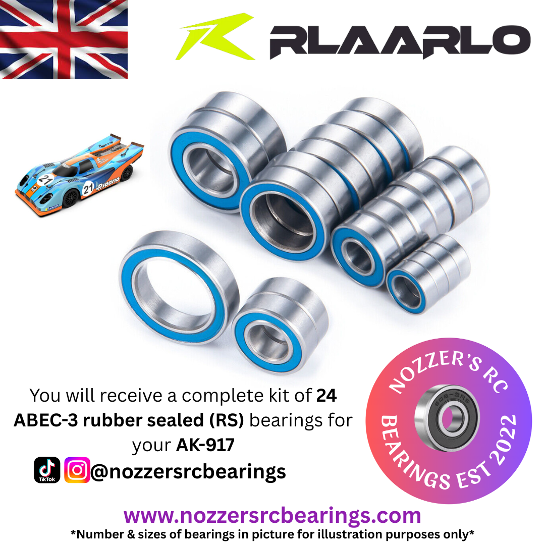 Rlaarlo AK-917 Complete Bearing Kit