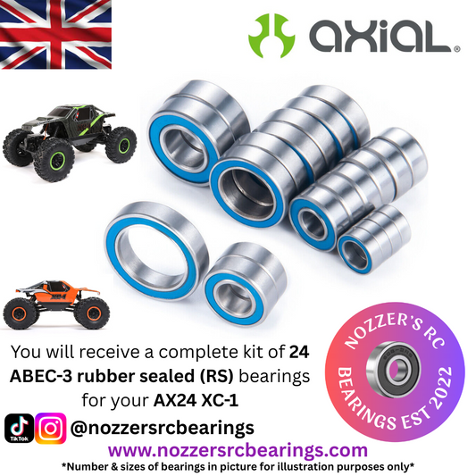 Axial AX24 XC-1 Complete Bearing Kit