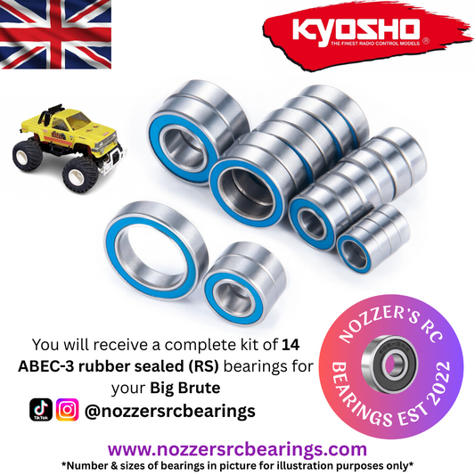 Kyosho Big Brute Complete Bearing Kit