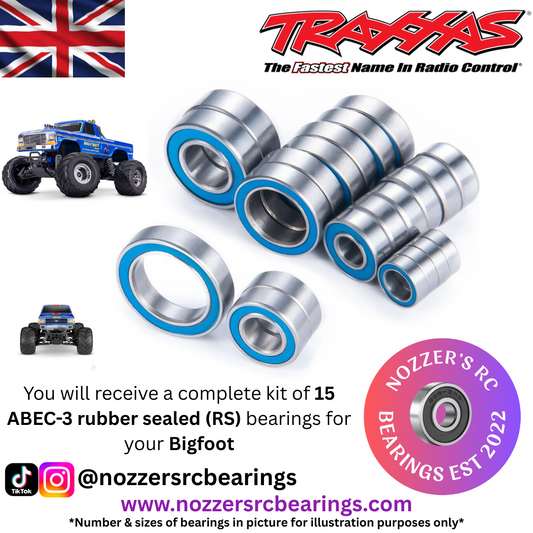 Traxxas Bigfoot Complete Bearing Kit
