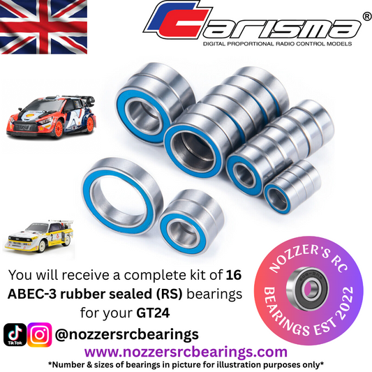 Carisma GT24 Complete Bearing Kit