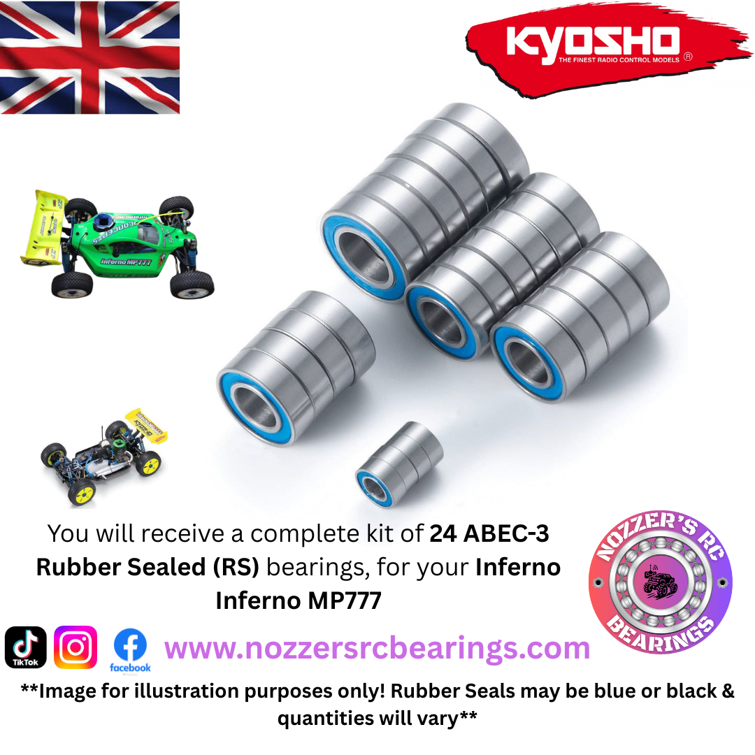 Kyosho Inferno MP777 Complete Bearing Kit