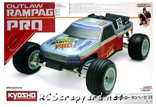 Kyosho Outlaw Rampage Pro Nitro Stadium Truck Complete Bearing Kit