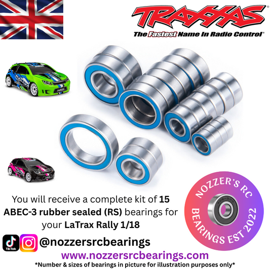 Traxxas LaTrax Rally 4WD 1/18 Complete Bearing Kit