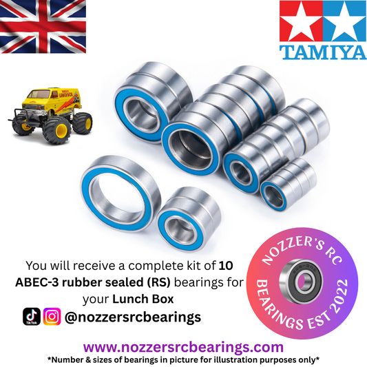 Tamiya Lunch Box Complete Bearing Kit
