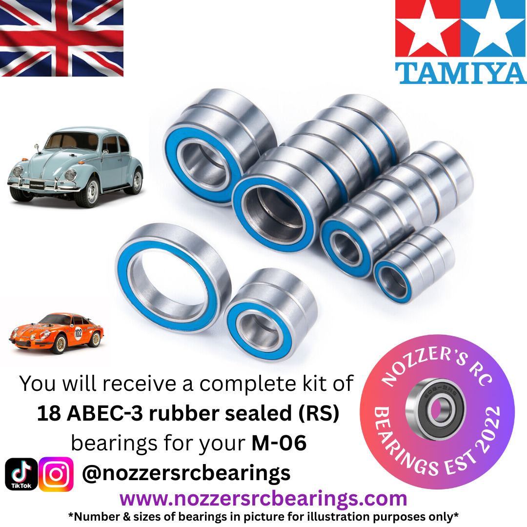 Tamiya M-06 Complete Bearing Kit