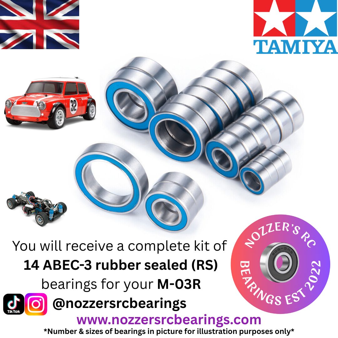 Tamiya M-03R Complete Bearing Kit