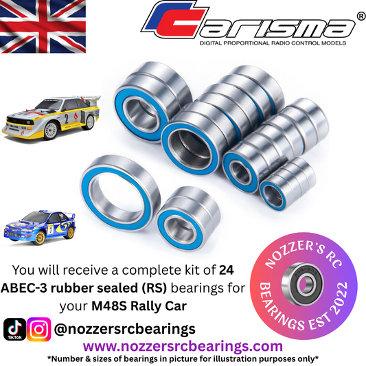 Carisma M48S Complete Bearing Kit