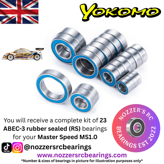 Yokomo Master Speed MS1.0 Complete Bearing Kit