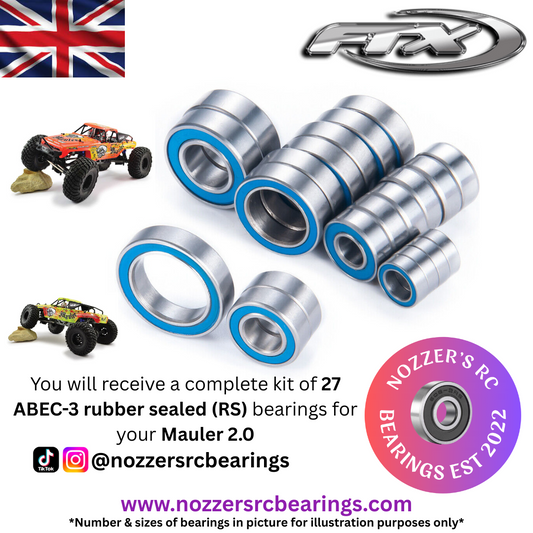 FTX Mauler 2.0 Complete Bearing Kit