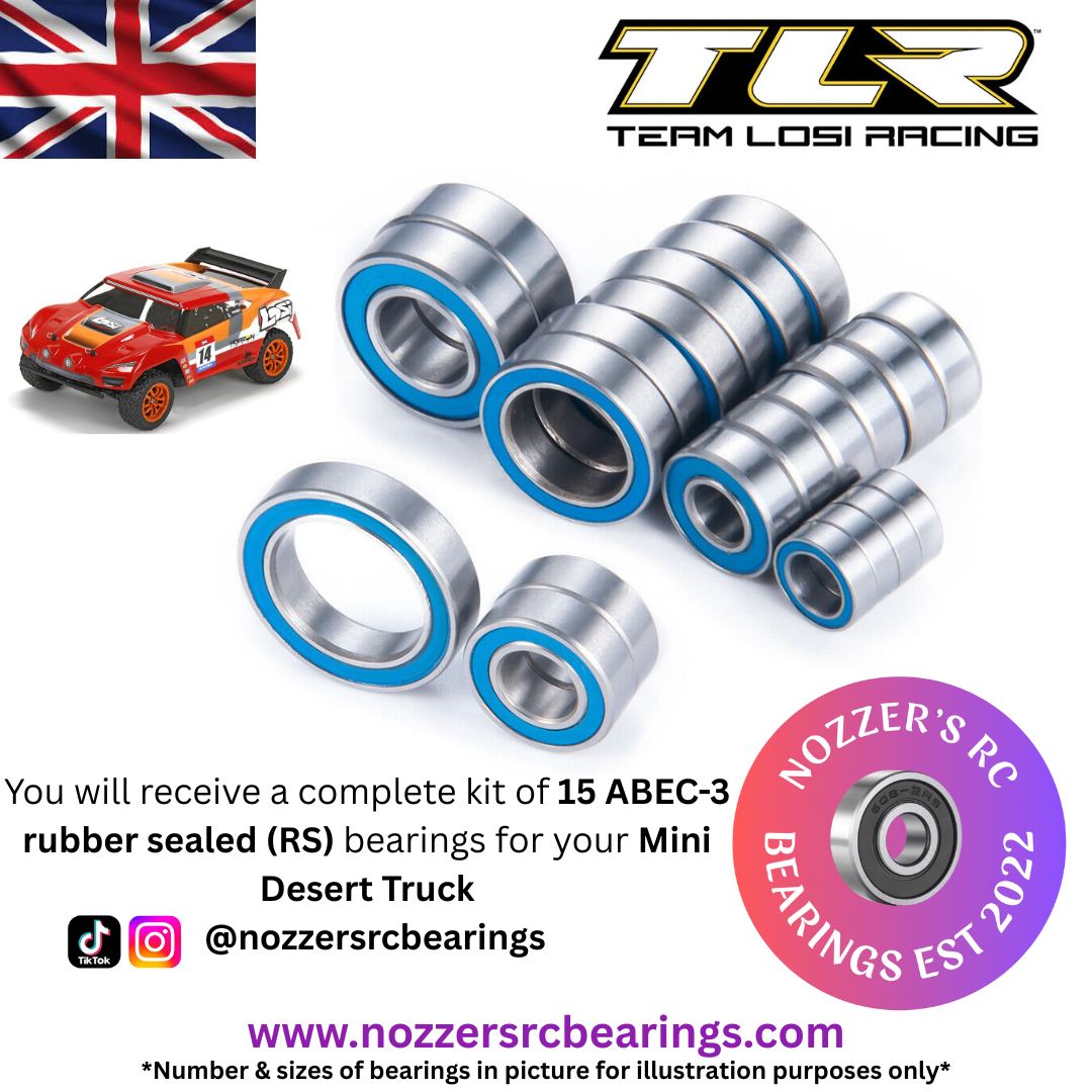Losi Mini Desert Truck Complete Bearing Kit
