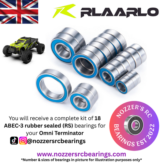 Rlaarlo Omni Terminator Complete Bearing Kit