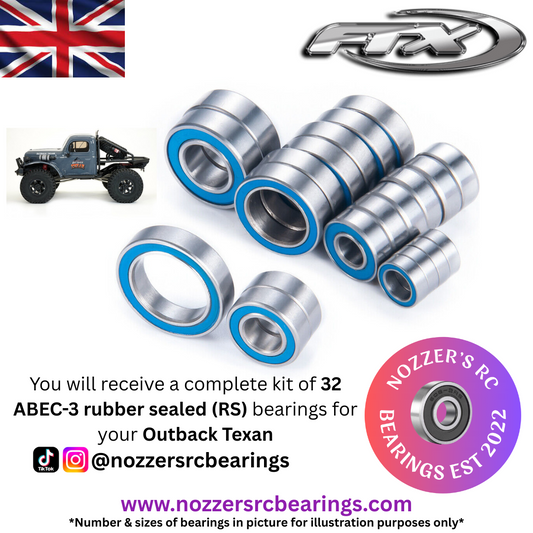 FTX Outback Texan Complete Bearing Kit
