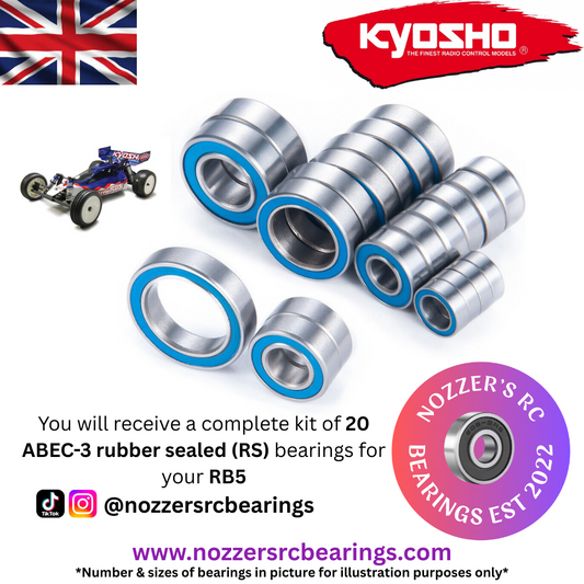 Kyosho RB5 Complete Bearing Kit