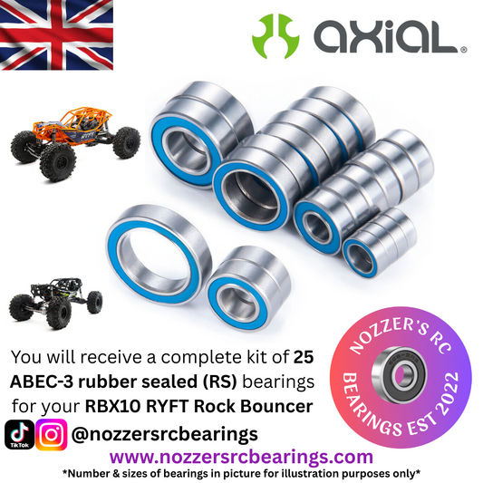 Axial RBX10 Ryft Rock Bouncer Complete Bearing Kit