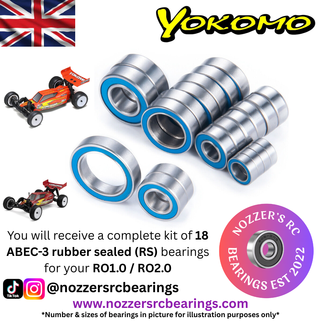 Yokomo RO 1.0/2.0 Complete Bearing Kit