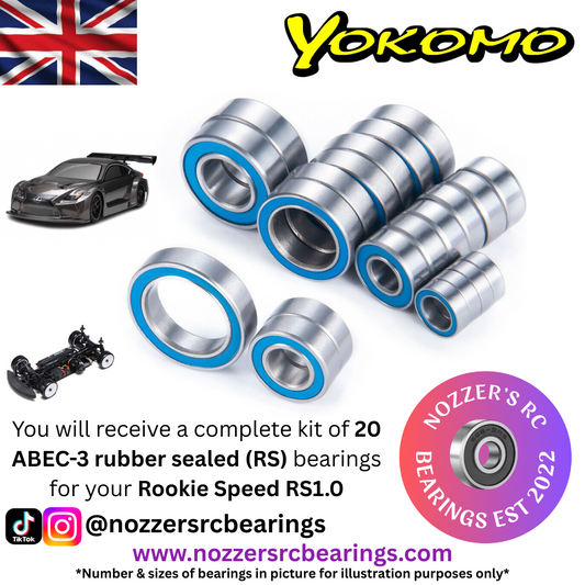 Yokomo Rookie Speed RS1.0 Complete Bearing Kit