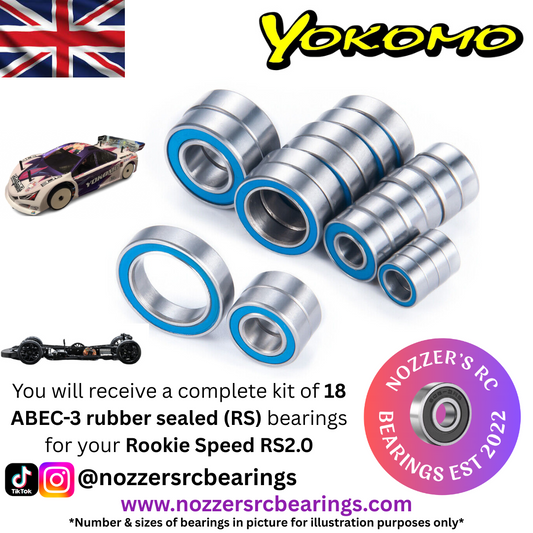 Yokomo Rookie Speed RS2.0 Complete Bearing Kit