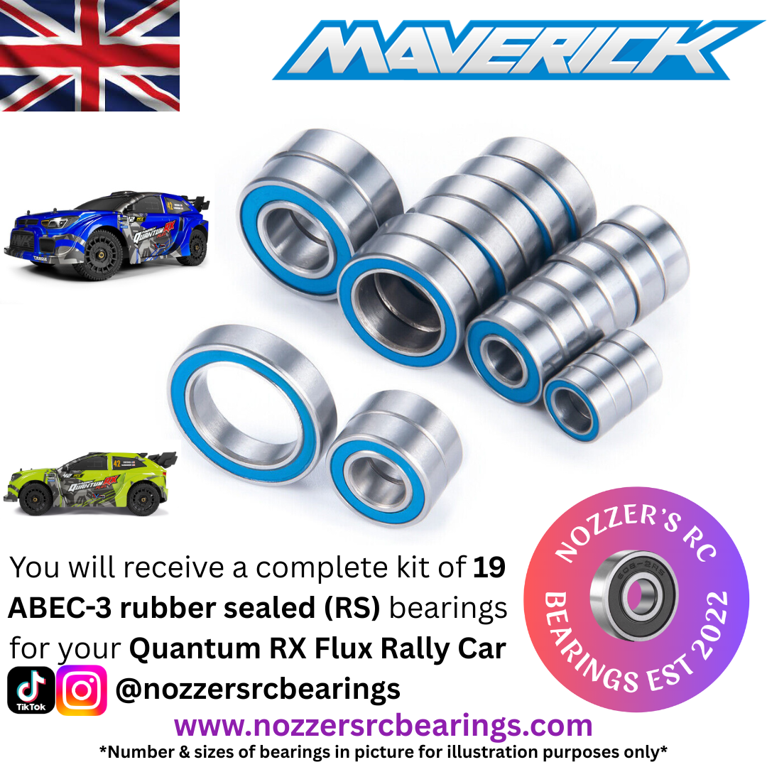 Maverick Quantum RX Flux Rally Car Complete Bearing Kit