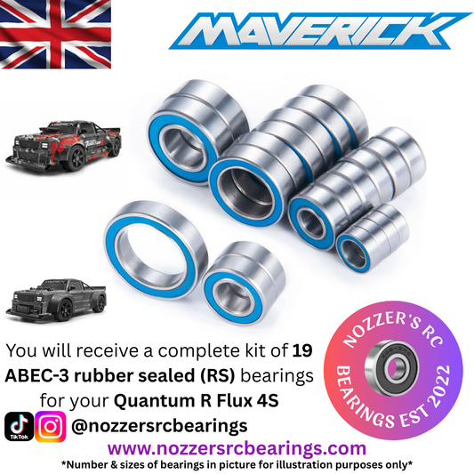 Maverick Quantum R Flux 4S Complete Bearing Kit