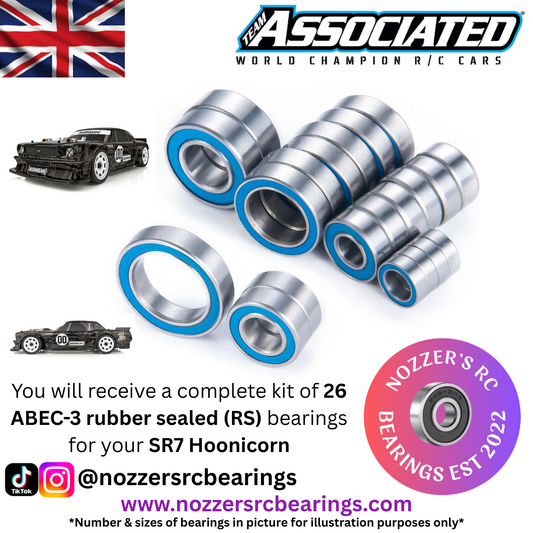 Team Associated SR7 Hoonicorn Complete Bearing Kit
