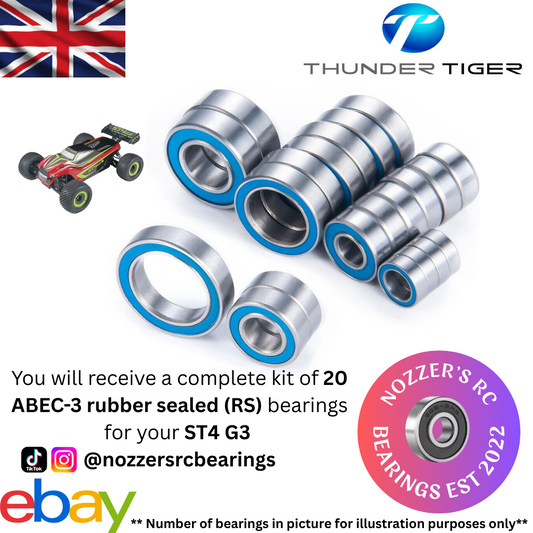 Thunder Tiger ST4 G3 Complete Bearing Kit