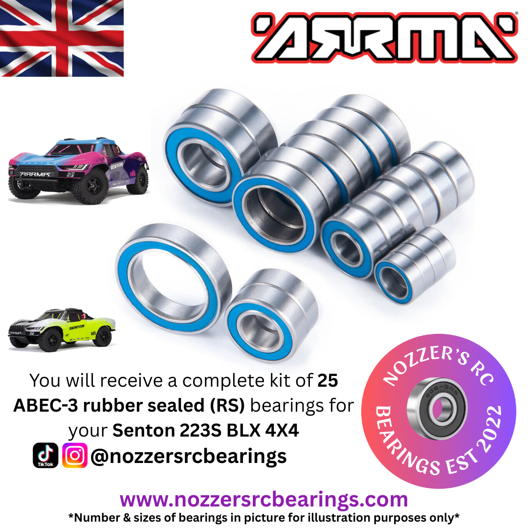 Arrma Senton 223S 4X4 BLX Complete Bearing Kit