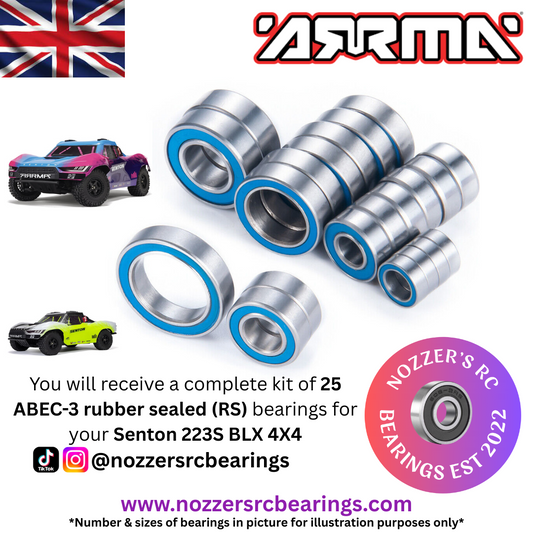 Arrma Senton 223S 4X4 BLX Complete Bearing Kit