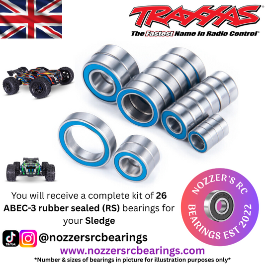 Traxxas Sledge Complete Bearing Kit