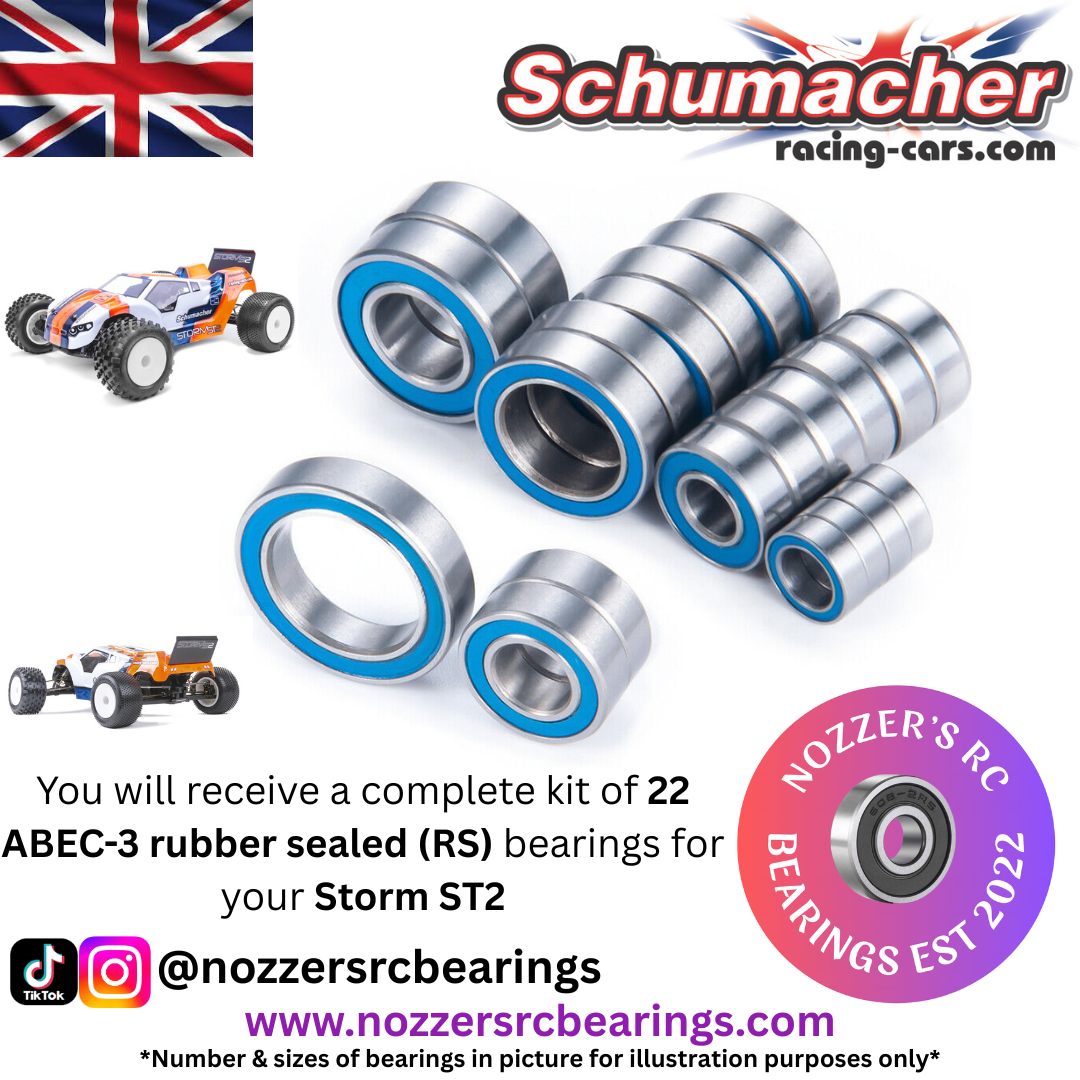 Schumacher Storm ST2 Complete Bearing Kit