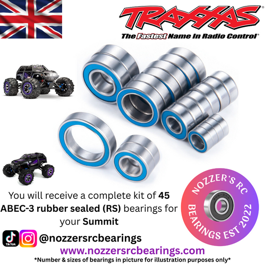 Traxxas Summit Complete Bearing Kit