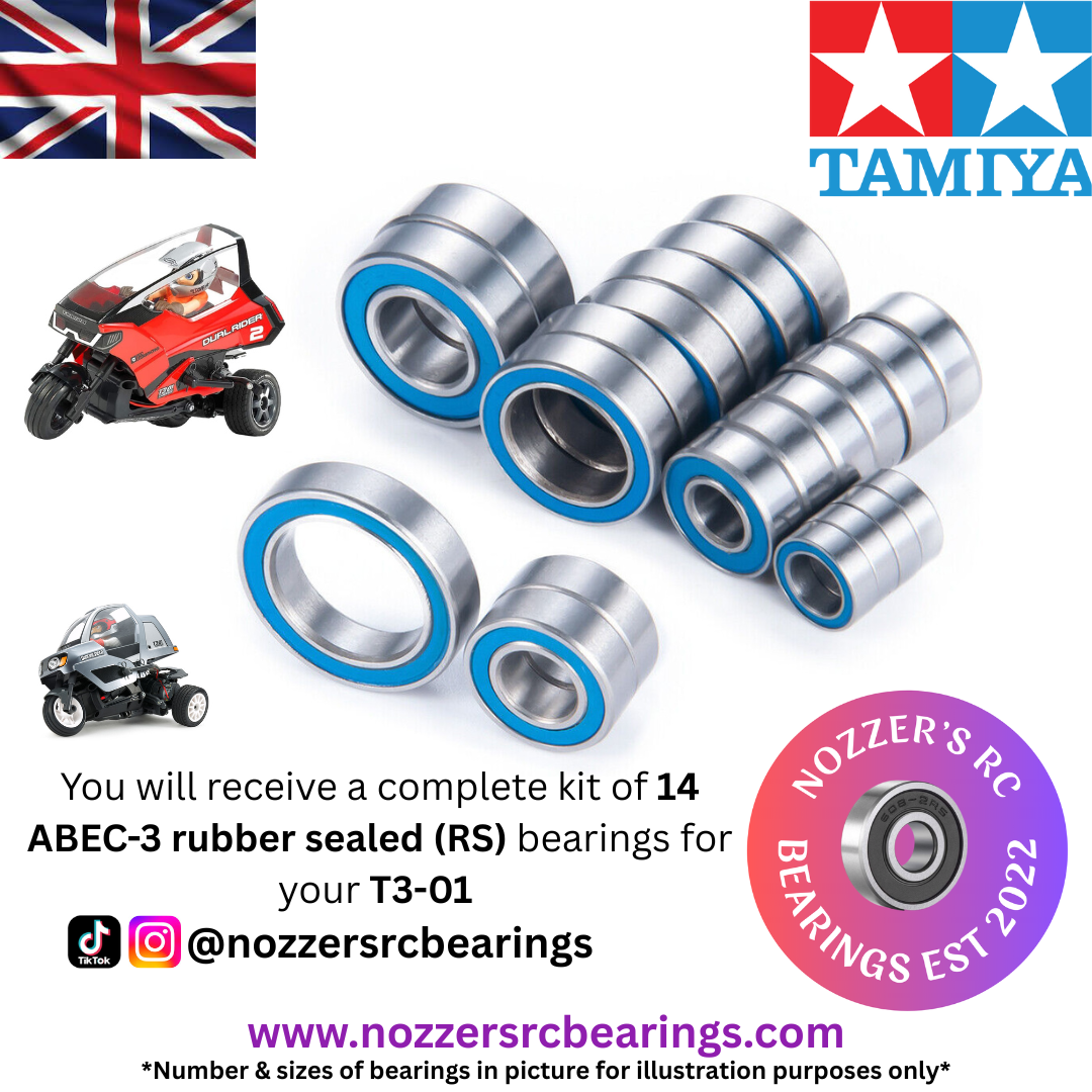 Tamiya T3-01 Complete Bearing Kit
