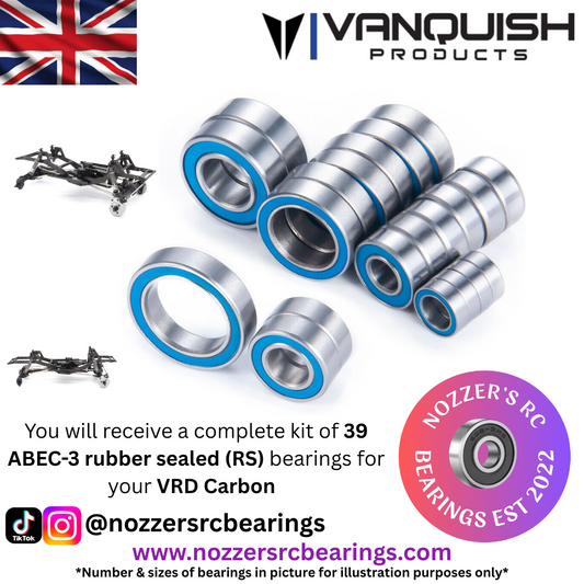 Vanquish VRD Carbon Complete Bearing Kit