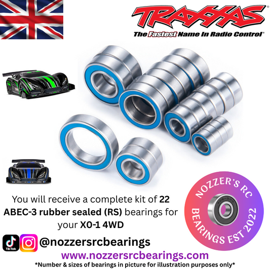 Traxxas XO-1 4WD Complete Bearing Kit