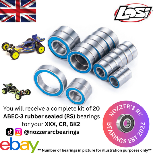 Losi XXX CR BK2 Complete Bearing Kit