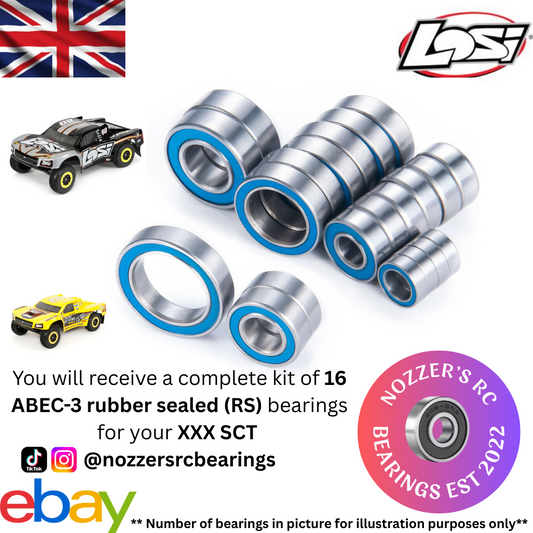Losi XXX SCT Complete Bearing Kit