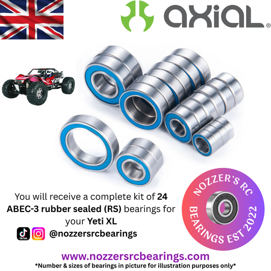 Axial Yeti XL Complete Bearing Kit
