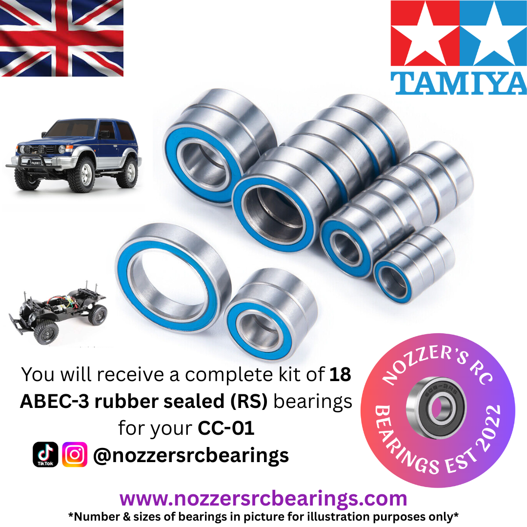 Tamiya CC-01 Complete Bearing Kit