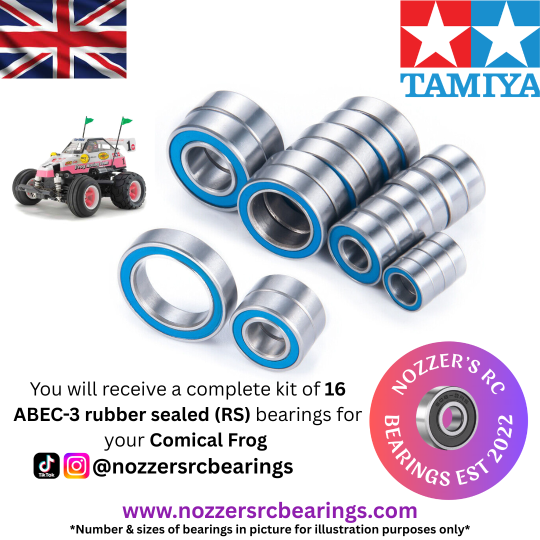 Tamiya Comical Frog Complete Bearing Kit