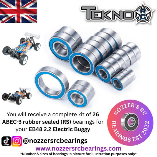 Tekno EB48 2.2 Electric Buggy Complete Bearing Kit