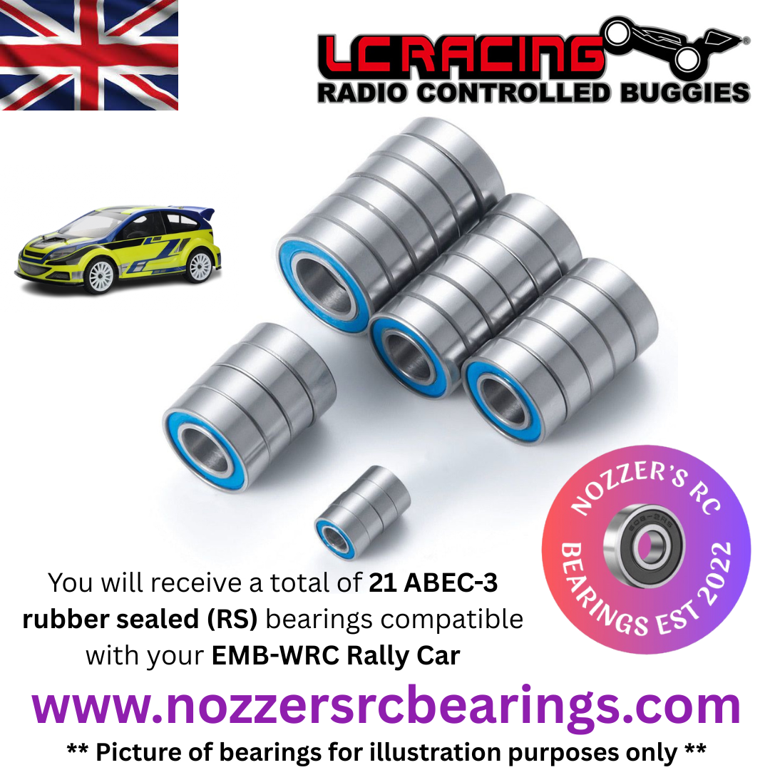 LC Racing EMB-WRC Complete Bearing Kit