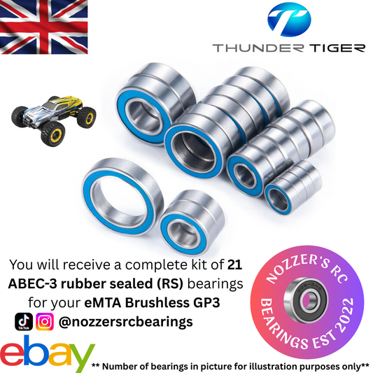 Thunder Tiger eMTA GP3 Complete Bearing Kit