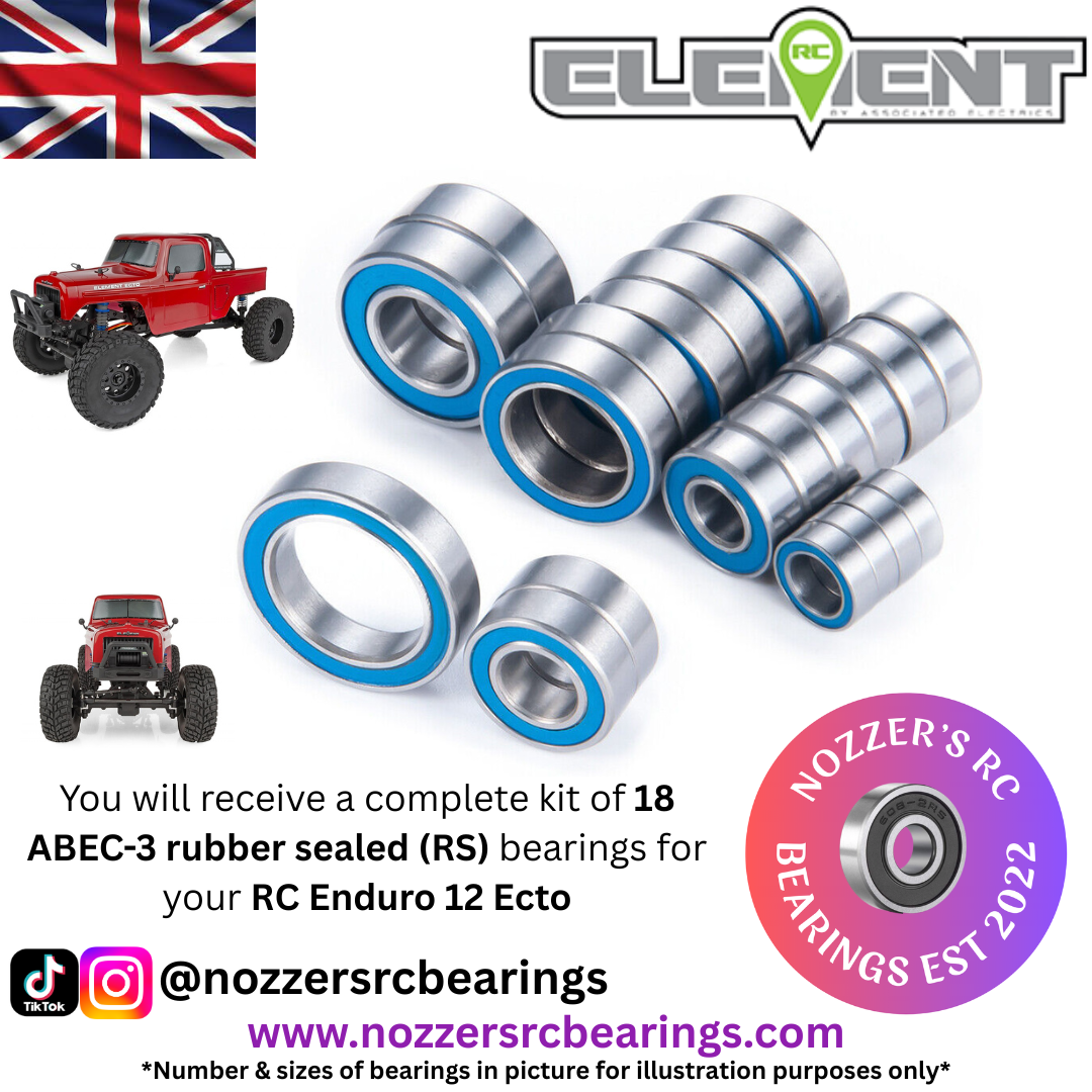 Element RC Enduro 12 Ecto Complete Bearing Kit